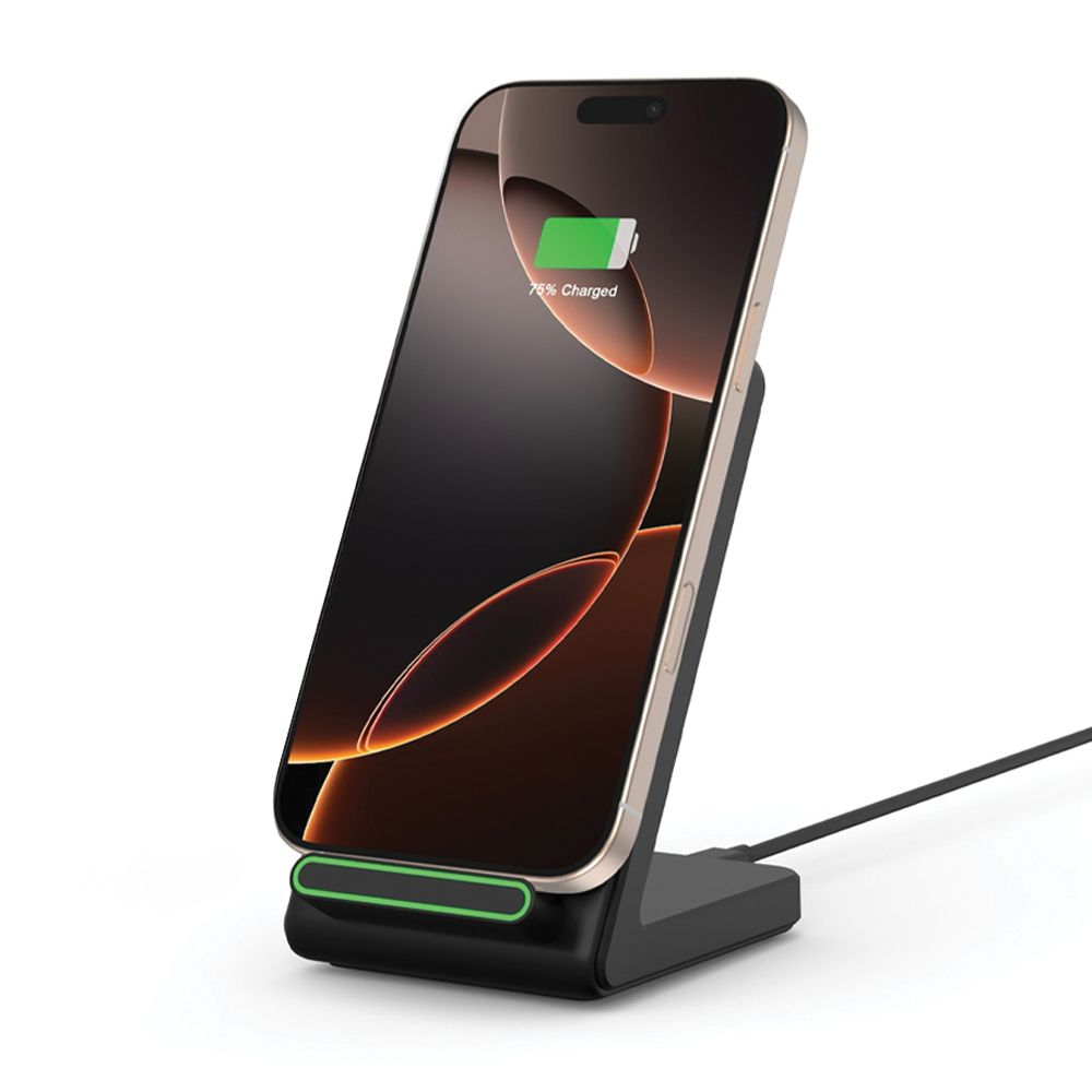 Bežični punjač Tech-Protect QI15W-A40, 15W, 1.67A, crni