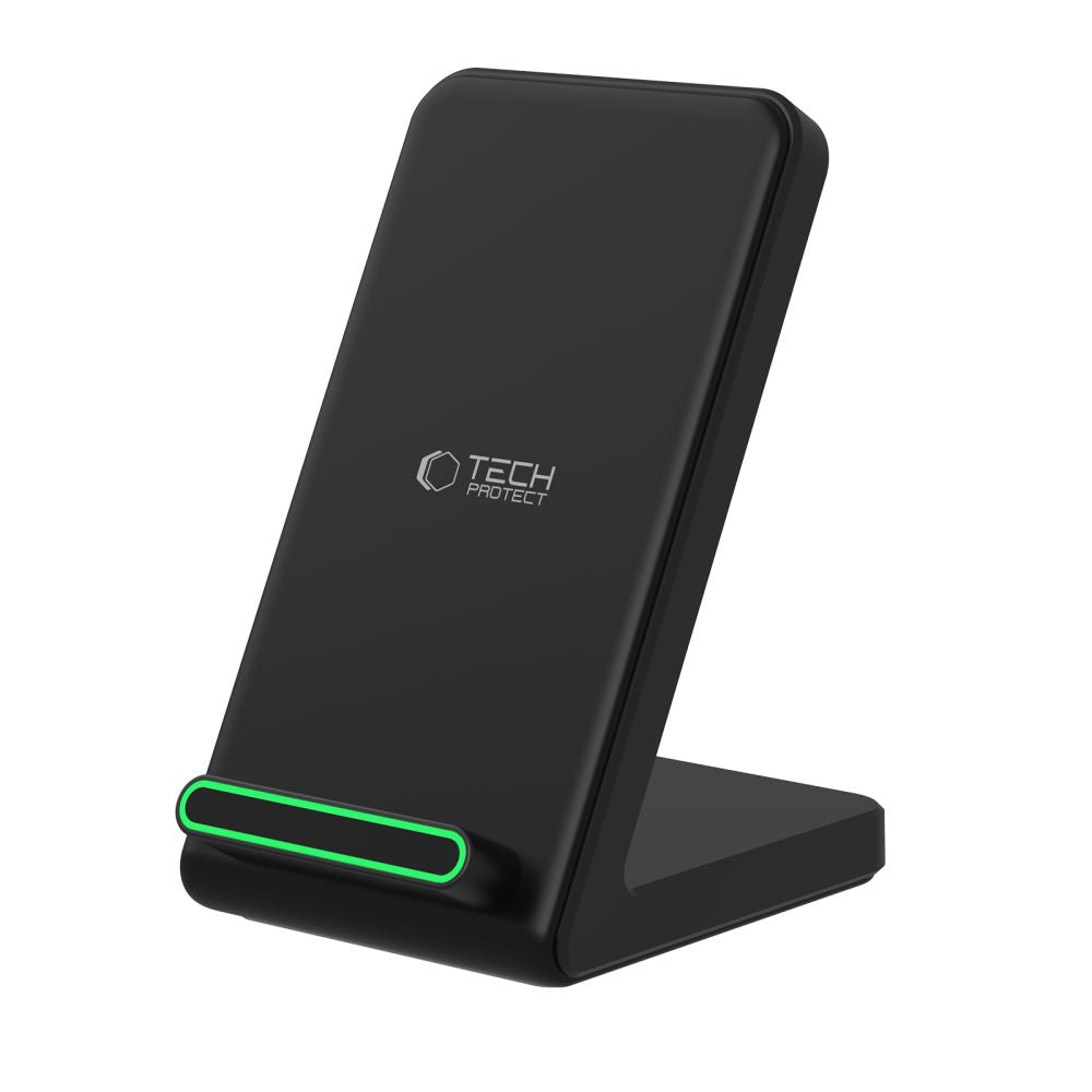 Bežični punjač Tech-Protect QI15W-A40, 15W, 1.67A, crni
