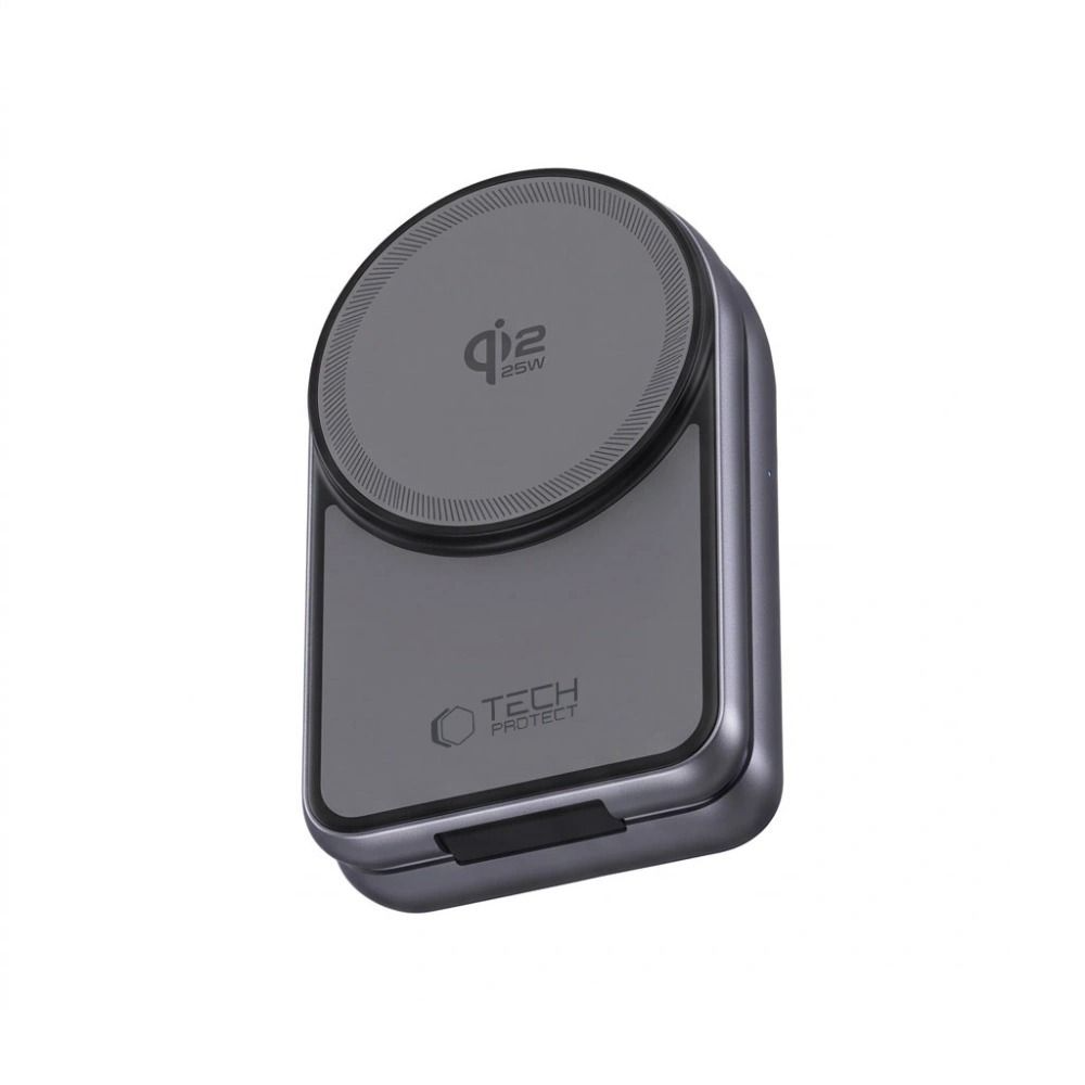 Bežični mrežni punjač Tech-Protect A53 3u1, 25W, Siva
