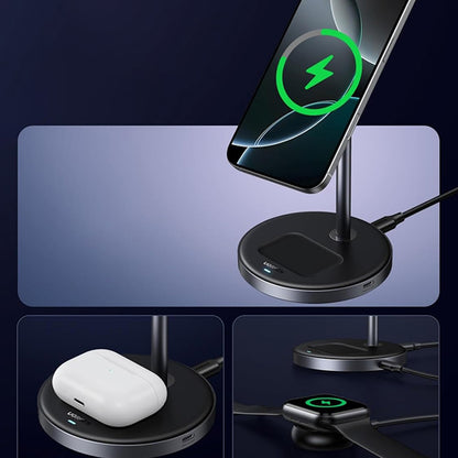Bežični punjač UGREEN W710 3u1, 20W, 1.67A, 1 x USB-C, Crni