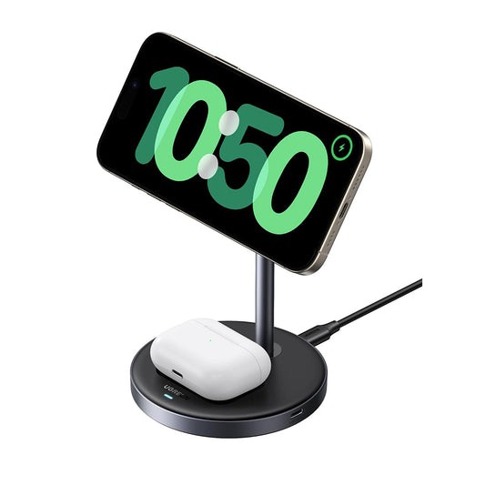 Bežični punjač UGREEN W710 3u1, 20W, 1.67A, 1 x USB-C, Crni