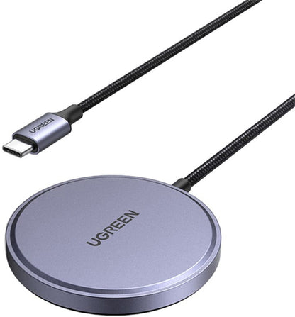 Bežični punjač UGREEN W703, 15W, 1.67A, Crni