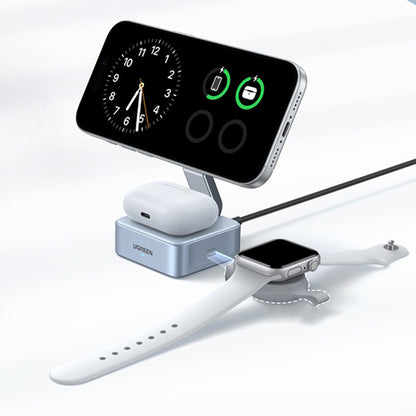 Bežični punjač UGREEN W752 2u1, 35W, 3A, 1 x USB-C, Plavi