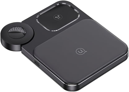 Bežični punjač Usams US-CD190, 15W, 1.67A, Crni