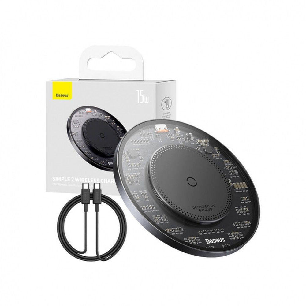 Bežični mrežni punjač Baseus BS-W530, 15W, 1.67A, Crni CCJJ050001