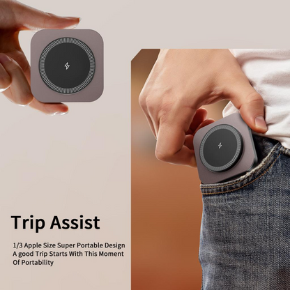 Bežični punjač XO Design CX035 3u1, 15W, 1.67A, Crni