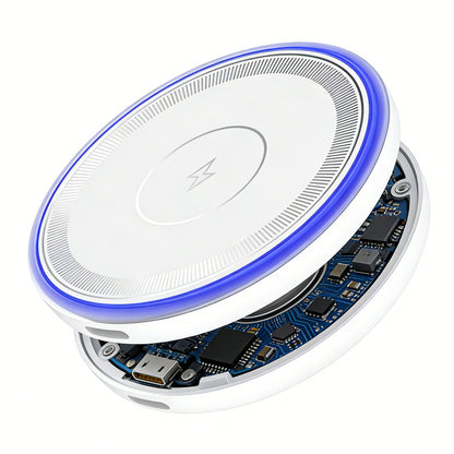 Bežični mrežni punjač XO Design CX042, 15W, 1.67A, Bijeli