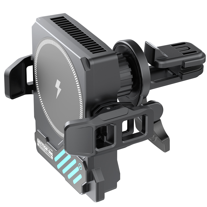 Bežični auto punjač XO Design SL14, 25 W, crni