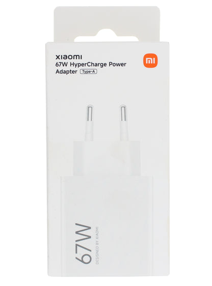 Xiaomi mrežni punjač, 67W, 6.2A, 1 x USB-A, Bijeli BHR07SKEU