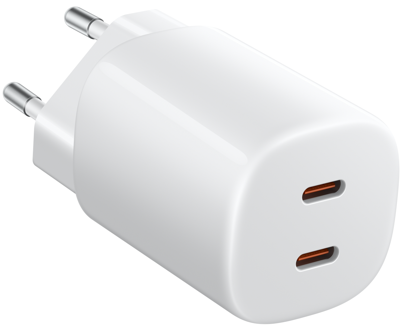 Punjač Mreže Xiaomi Nano Turbo, 45W, 3A, 2 x USB-C, Bijeli BHR087OEU