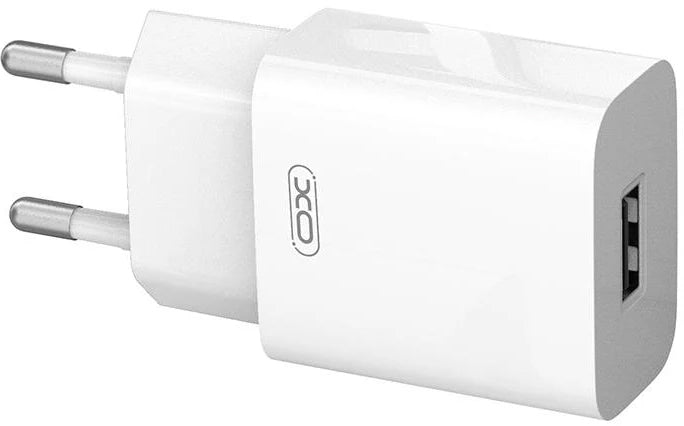 Punjač za mrežu XO Design L99, 12W, 2.4A, 1 x USB-A, Bijeli