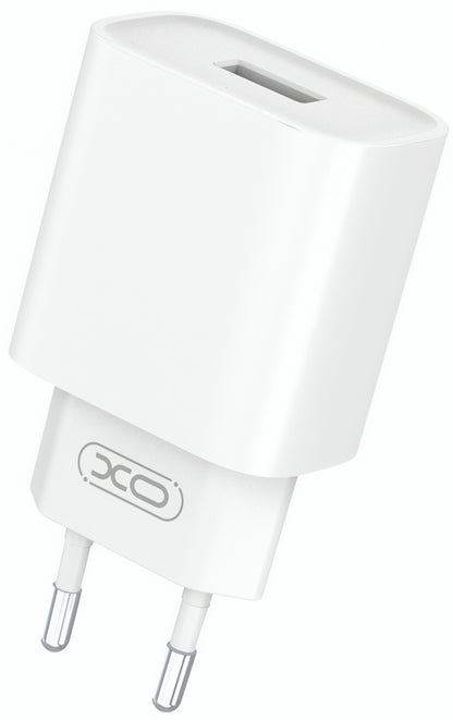 Punjač mreže XO Design CE02D, 18W, 3A, 1 x USB-A, Bijeli