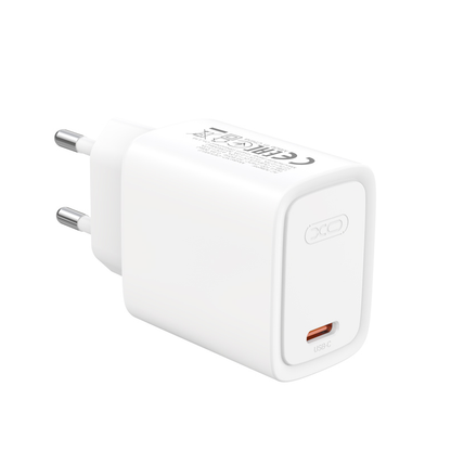 Mrežni punjač XO Design CE53, 30 W, 3 A, 1 x USB-C, bijeli