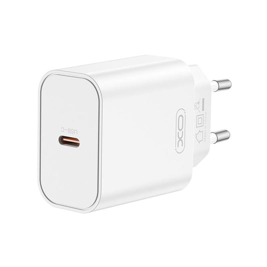 Punjač mreže XO Design CE32, 20W, 3A, 1 x USB-C, Bijeli