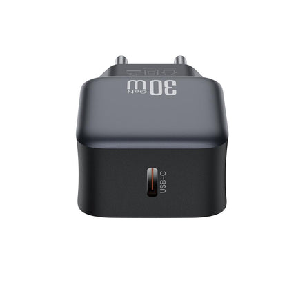 Punjač mreže XO Design L155, 30W, 3A, 1 x USB-C, Crni