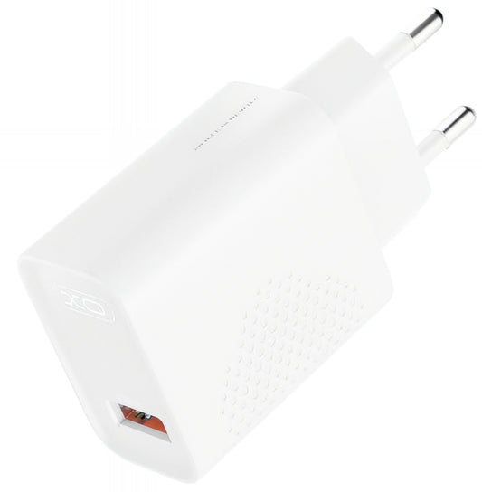 Punjač mreže XO Design L159, 18W, 3A, 1 x USB-A, Bijeli