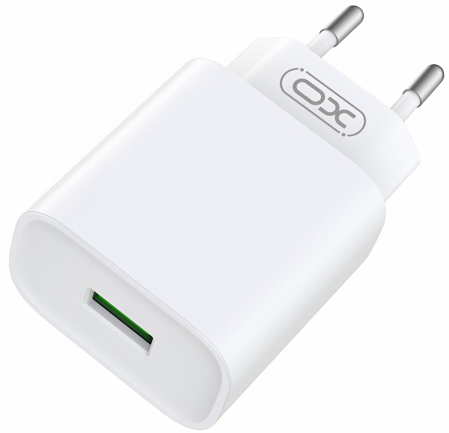 Punjač mreže XO Design CE02D, 18W, 3A, 1 x USB-A, Bijeli