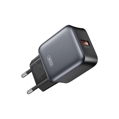 Punjač mreže XO Design L152, 18W, 3A, 1 x USB-A, Crni