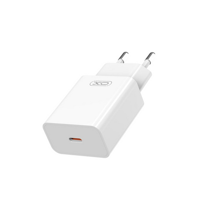 Punjač mreže XO Design L126, 20W, 3A, 1 x USB-C, Bijeli