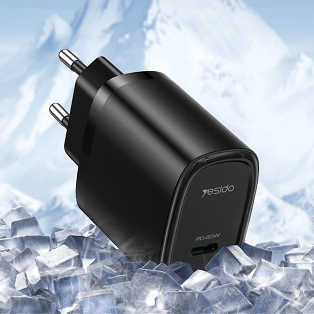 Punjač mreže Yesido YC57, 20W, 3A, 1 x USB-C, Bijeli