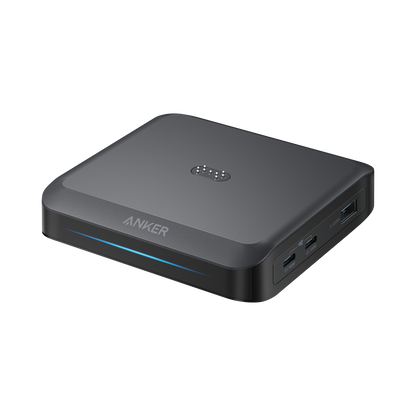 Anker punjačka stanica za vanjsku bateriju Prime, 150W, 5A, 1 x Pogo Pin - 1 x USB-A - 2 x USB-C, Crna A1903G11