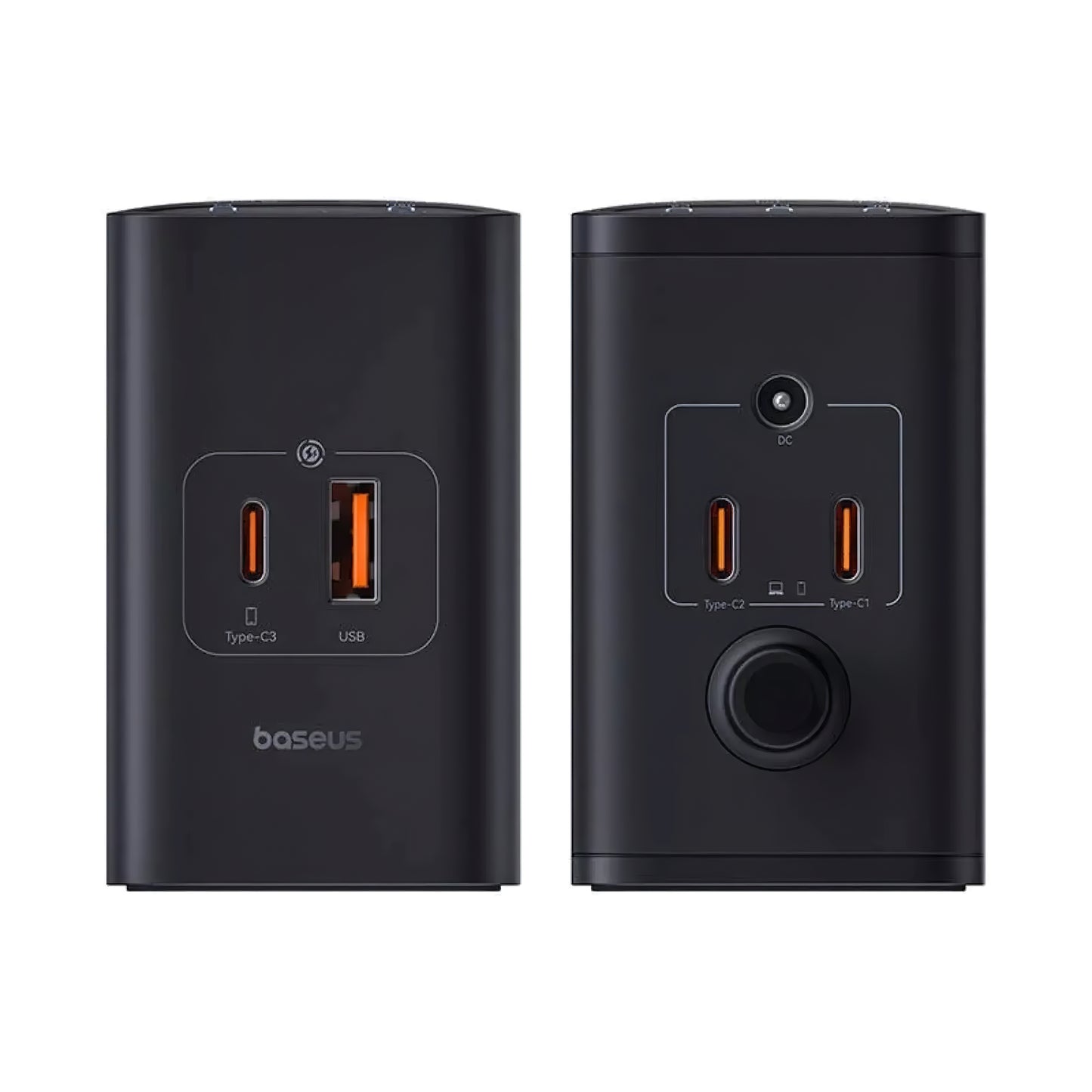 Punjač Stanica Baseus 5in1, 240W, 5A, 1 x USB-A - 3 x USB-C - 1 x DC, Crni P10163901113-00
