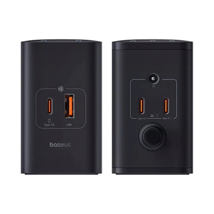 Punjač Stanica Baseus 5in1, 240W, 5A, 1 x USB-A - 3 x USB-C - 1 x DC, Crni P10163901113-00