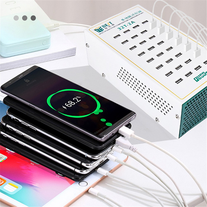 Punjač Stanica Best 32T-2A, 2A, 32 x USB-A, Bijela