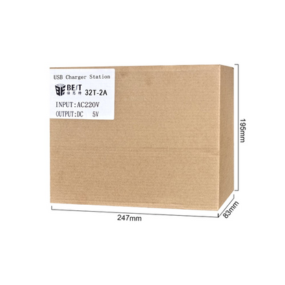 Punjač Stanica Best 32T-2A, 2A, 32 x USB-A, Bijela