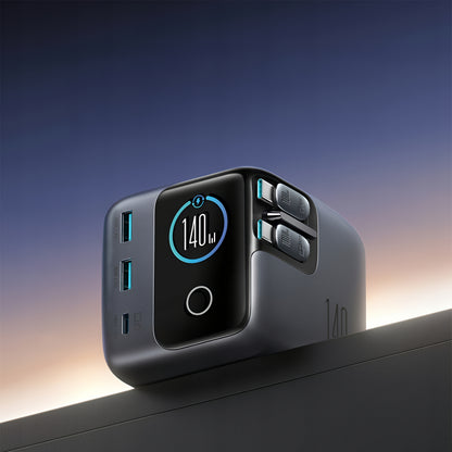 Punjač Stanica s USB-C Kabelom Joyroom Podix JR-TRD01, 140W, 1 x USB-C - 2 x USB-A, Siva