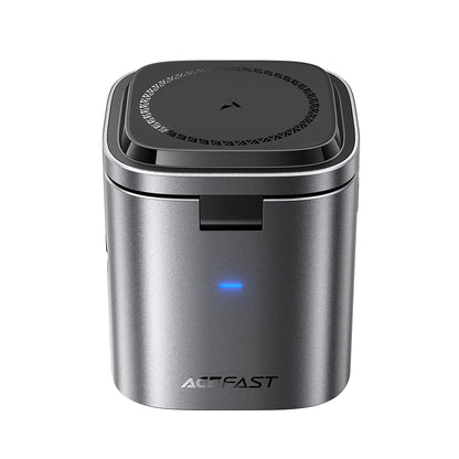 Punjač Stanica s USB-C kabelom Acefast Z9 QI 6in1, 80W, 1 x USB-C - 1 x USB-A, Crna