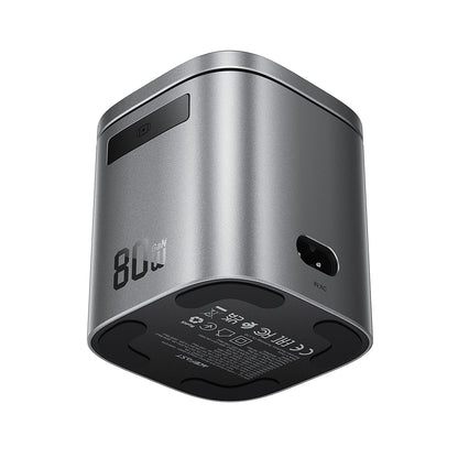 Punjač Stanica s USB-C kabelom Acefast Z9 QI 6in1, 80W, 1 x USB-C - 1 x USB-A, Crna