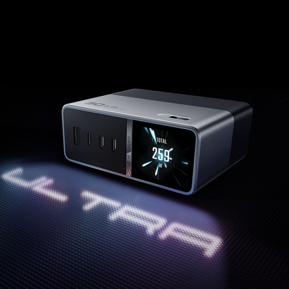 Punjač Stanica Cuktech TA3005U, 300W, 1 x DC - 1 x USB-A - 3 x USB-C, Siva