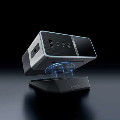 Punjač Stanica Cuktech TA3005U, 300W, 1 x DC - 1 x USB-A - 3 x USB-C, Siva