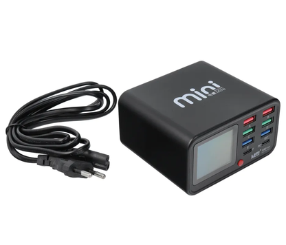 Punjač Stanica MaAnt Dianba Mini, 75W, 2 x USB-C - 6 x USB-A, Crna