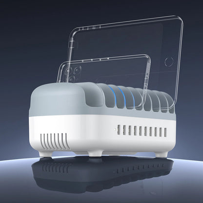 Punjač Stanica Orico DUK-10P-V1, 120W, 2.4A, 10 x USB-A, Bijela