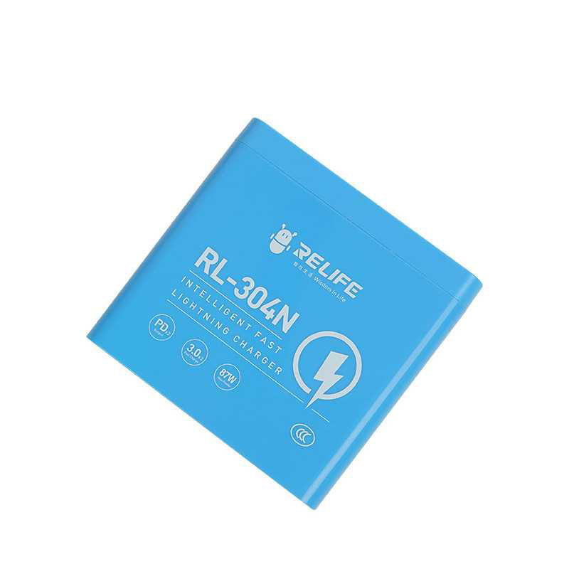 Punjač Stanica Relife RL-304N, 87W, 3A, 2 x USB-C - 4 x USB-A, Plava
