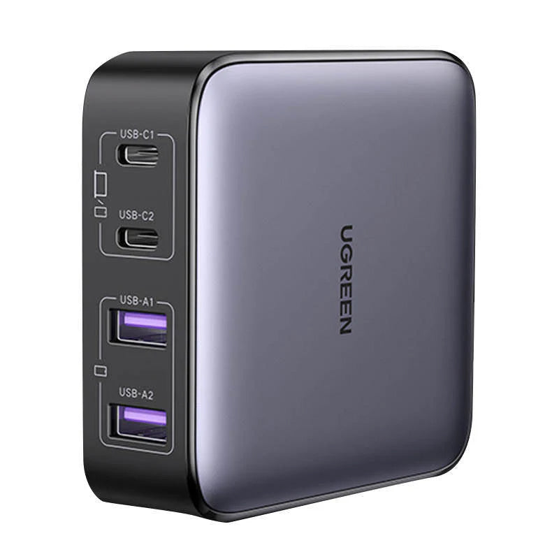 Punjač Stanica UGREEN CD327 Nexode, 65W, 3.25A, 2 x USB-A - 2 x USB-C, Crna