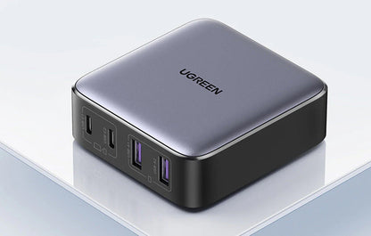 Punjač Stanica UGREEN CD327 Nexode, 65W, 3.25A, 2 x USB-A - 2 x USB-C, Crna