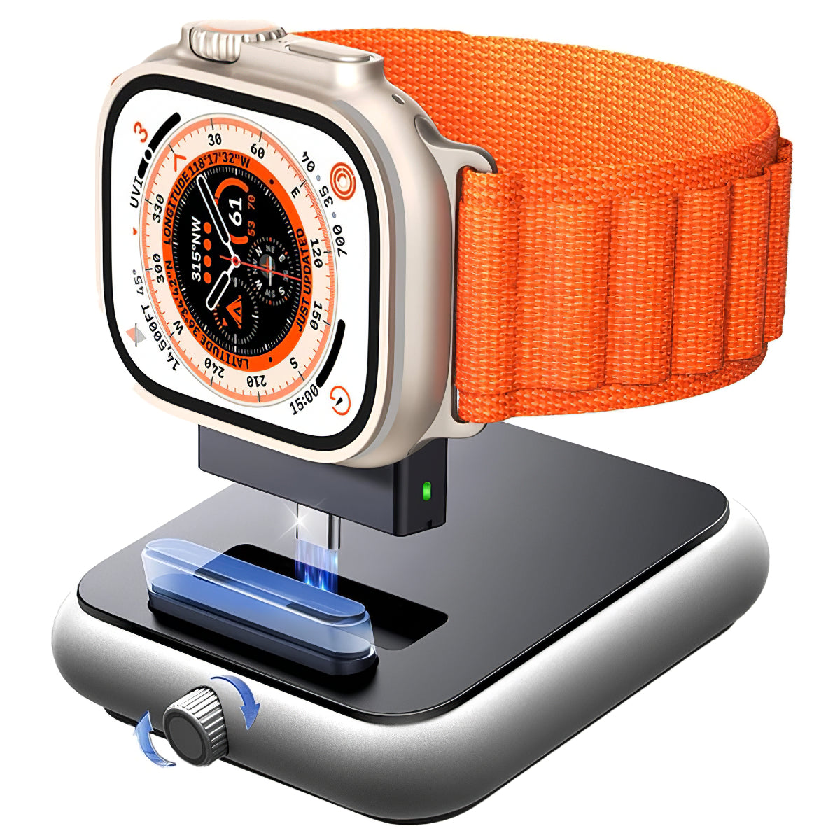 Bežični punjač Joyroom JR-WQW03 za Apple Watch Series, Crni