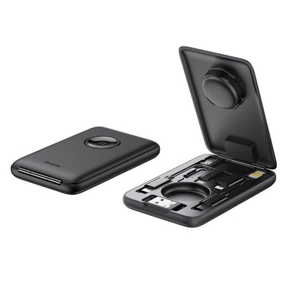 Bežični punjač McDodo CH-2440 8u1 za Apple Watch Series, Crni