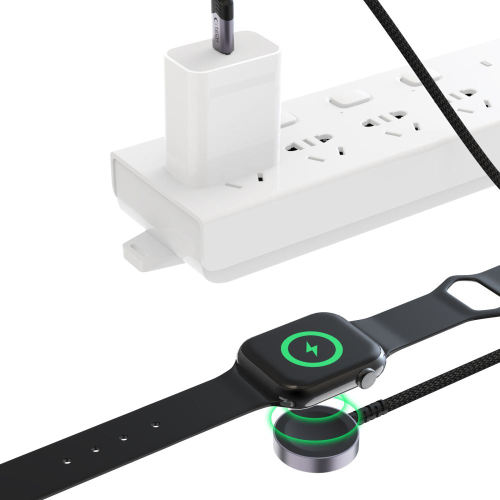 Kabel za punjenje Tech-Protect MC01 Ultraboost za Apple Watch Series, Crni