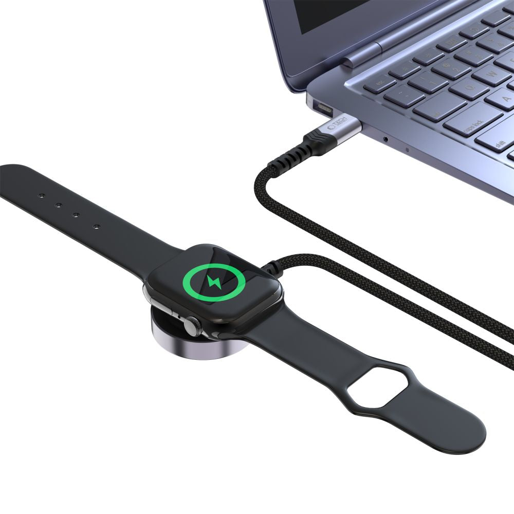 Kabel za punjenje Tech-Protect MC01 Ultraboost za Apple Watch Series, Crni