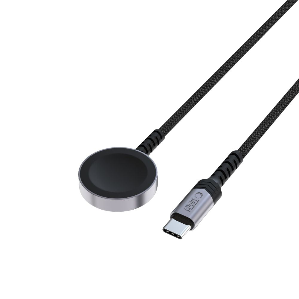 Kabel za punjenje Tech-Protect MC01 Ultraboost za Apple Watch Series, Crni