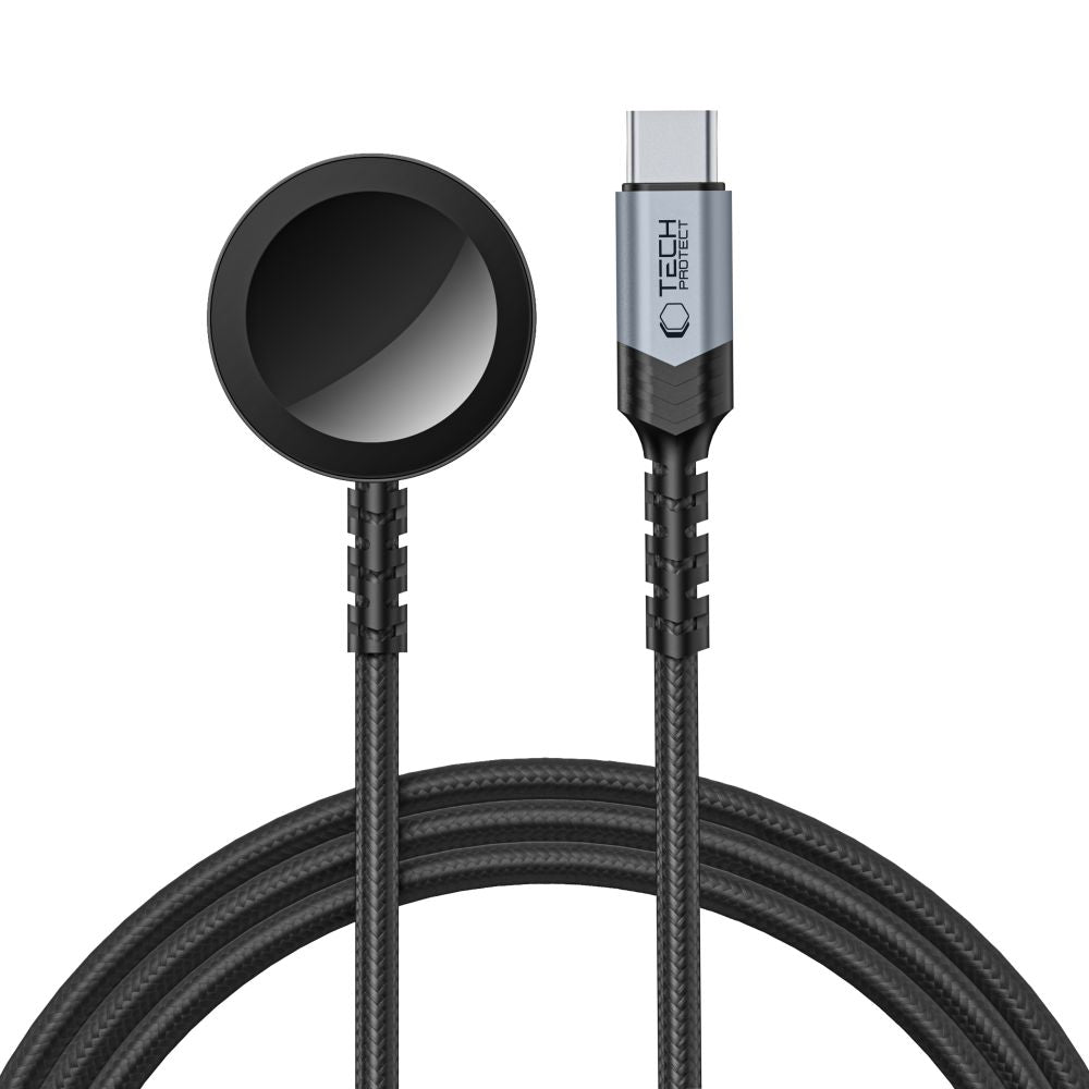 Kabel za punjenje Tech-Protect MC01 Ultraboost za Apple Watch Series, Crni