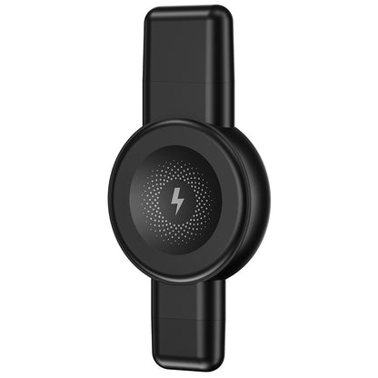 Bežični punjač XO Design CX026 za Apple Watch Series, USB-A / USB-C, Crni