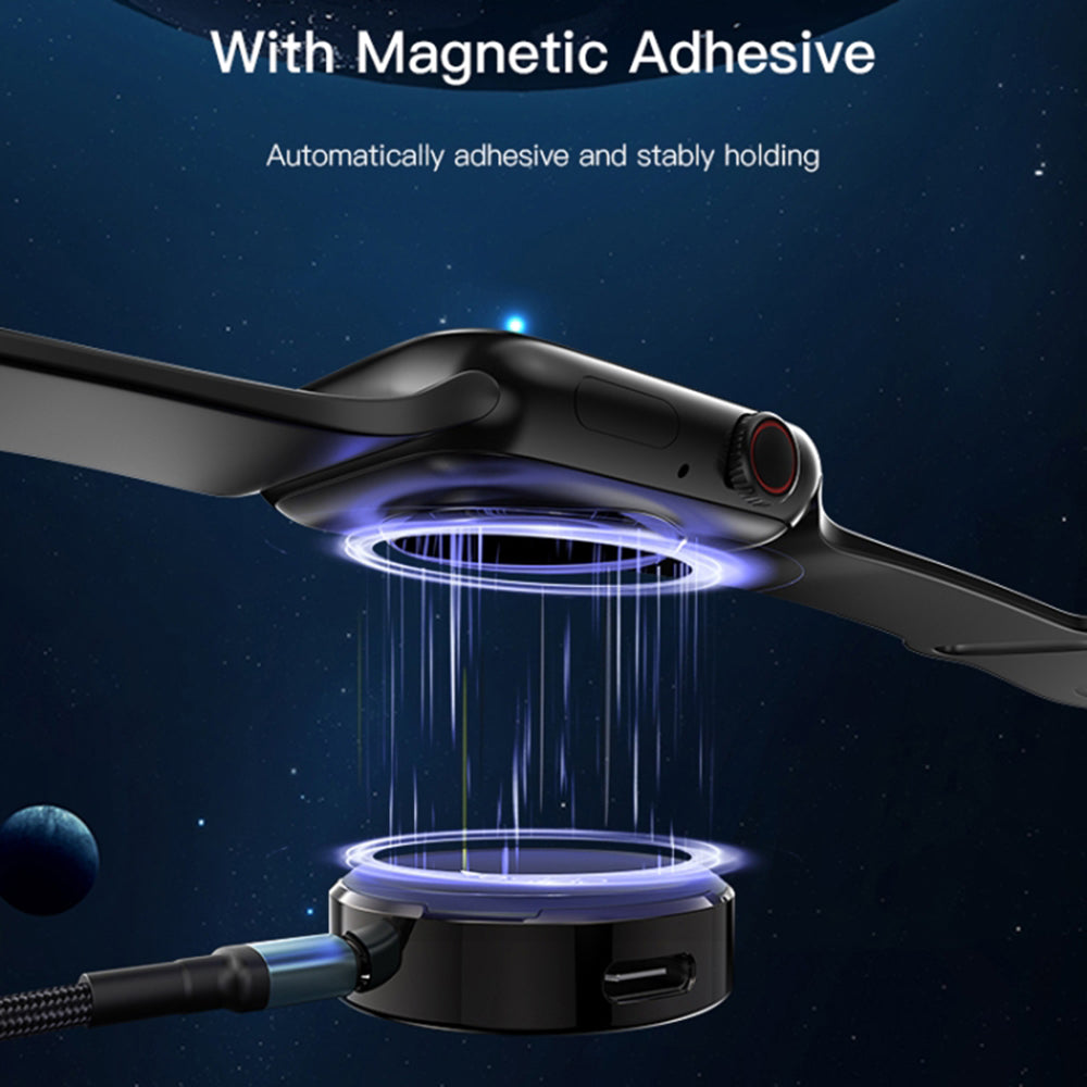 Bežični punjač Yesido DS18 za Apple Watch Series, Crni