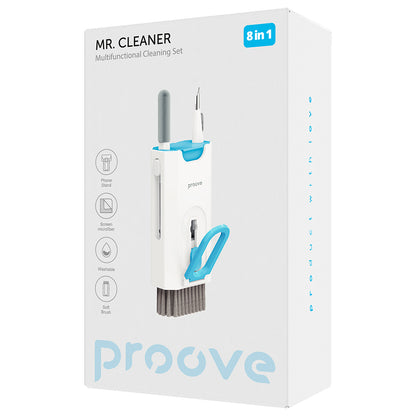 Alat za čišćenje Proove Mr.Cleaner, 8u1, Bijelo
