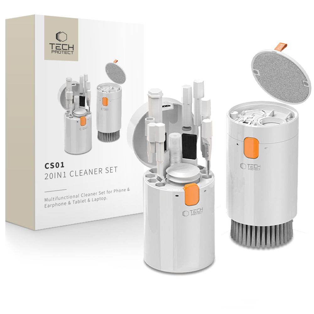 Instrument za čišćenje Tech-Protect CS01, 20u1, Bijeli