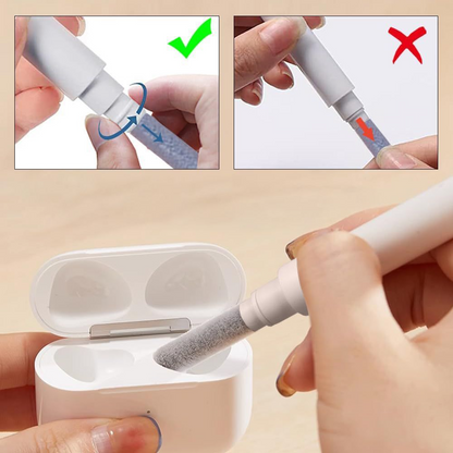 Alat za čišćenje Tech-Protect CS02, 3u1, Bijeli